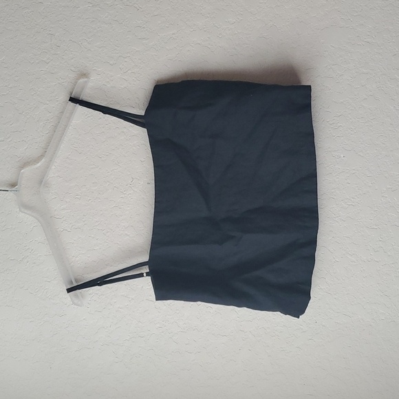 Assembly Label sz 14 100%  linen crop top spaghetti strap - Picture 1 of 7